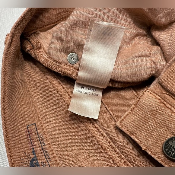 FAHERTY Men's 30x32 Stretch Terry Jeans Mesa Red 5-Pocket Slim Pants $178 - Picture 7 of 11